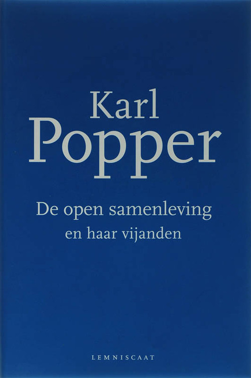 De open samenleving en haar vijanden -  Karl Popper (ISBN: 9789056379179)