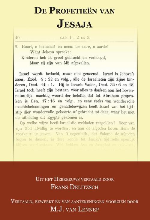 De Profetieën van Jesaja -   (ISBN: 9789057192463)