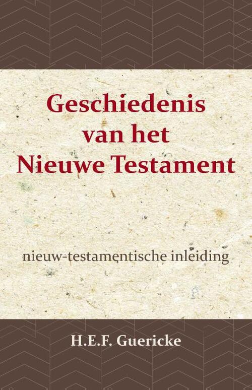 Geschiedenis van het Nieuwe Testament -  H.E.F. Guericke (ISBN: 9789057196393)