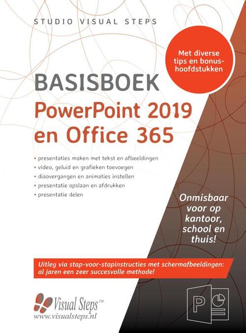 Basisboek Powerpoint 19 En Office 365 Studio Visual Steps Boek Bruna Nl