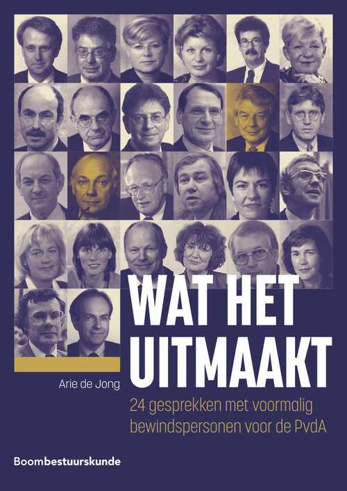 Wat het uitmaakt -  Arie de Jong (ISBN: 9789059314535)