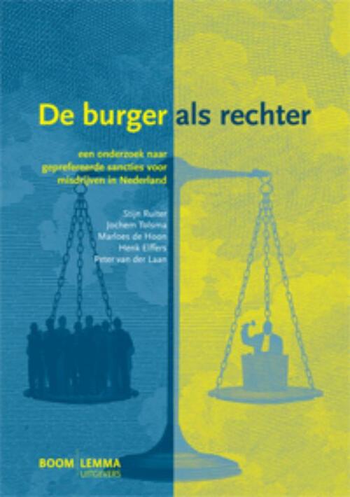 De burger als rechter -  Henk Elffers (ISBN: 9789059317611)