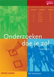 Onderzoeken doe je zo! -  Nel Verhoeven (ISBN: 9789059319240)