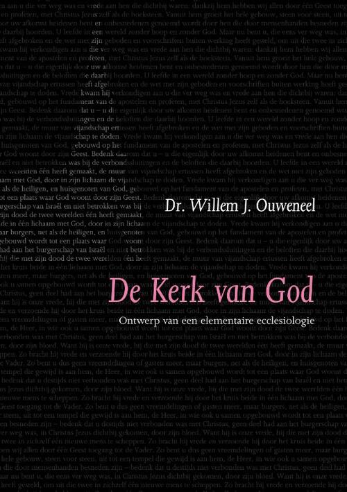 W.J. Ouweneel De kerk van God -   (ISBN: 9789063535919)