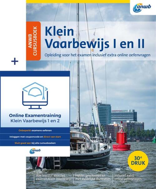 ANWB Cursusboek Klein Vaarbewijs I en II -  Eelco Piena (ISBN: 9789064108068)