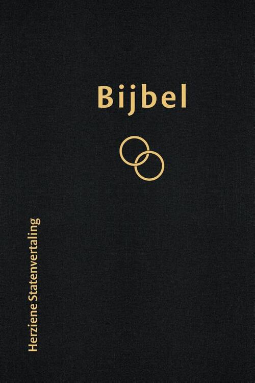 Bijbel Huwelijksbijbel Herziene Statenvertaling zwart -   (ISBN: 9789065394279)