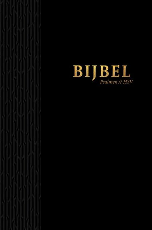 Bijbel (HSV) met Psalmen - hardcover zwart -   (ISBN: 9789065394583)