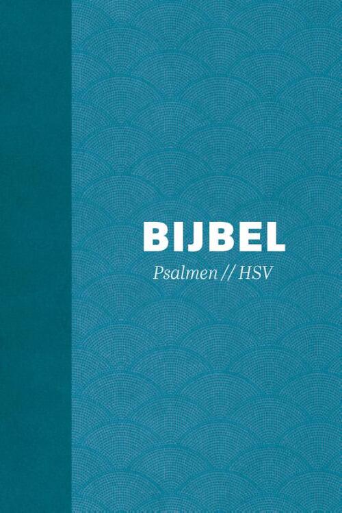 Bijbel (HSV) met Psalmen - hardcover blauw met schelpen -   (ISBN: 9789065394620)