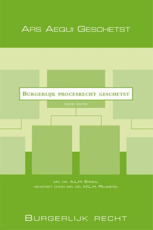 Burgerlijk procesrecht geschetst -  A.L.H. Ernes (ISBN: 9789069167640)