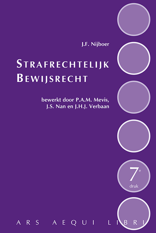 Strafrechtelijk bewijsrecht -  J.F. Nijboer (ISBN: 9789069168470)