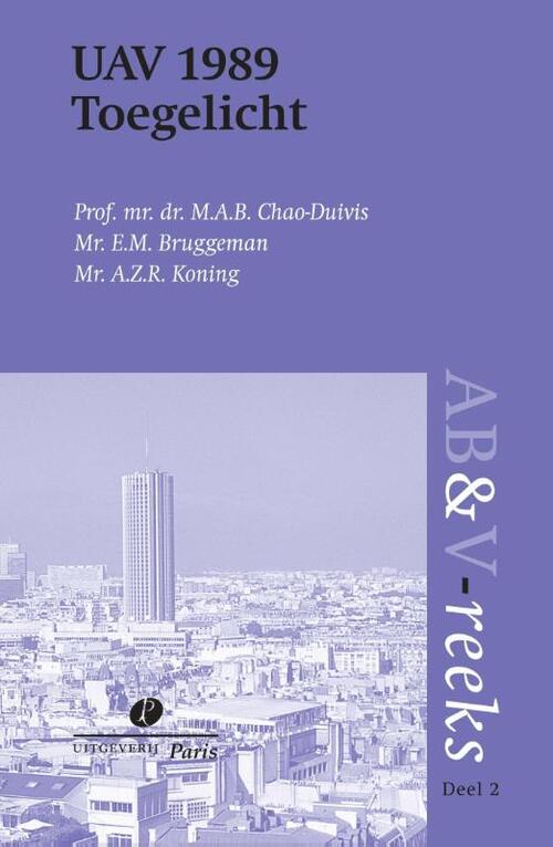 UAV toegelicht -  A.Z.R. Koning, E.M. Bruggeman, M.A.B. Chao-Duivis (ISBN: 9789077320075)