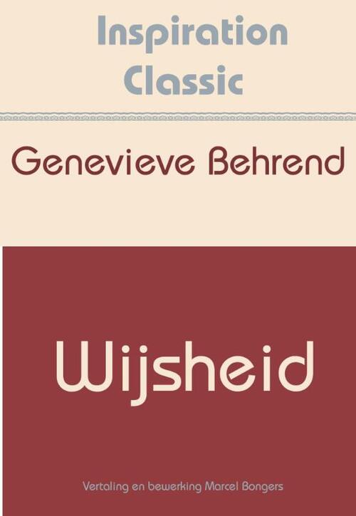 Wijsheid -  Genevieve Behrend (ISBN: 9789077662502)