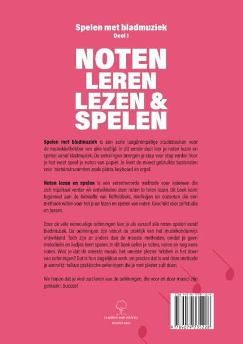 Verrast zijn aanvulling tempo Noten leren lezen en spelen, Iebele Abel | 9789079735228 | Boek - bruna.nl