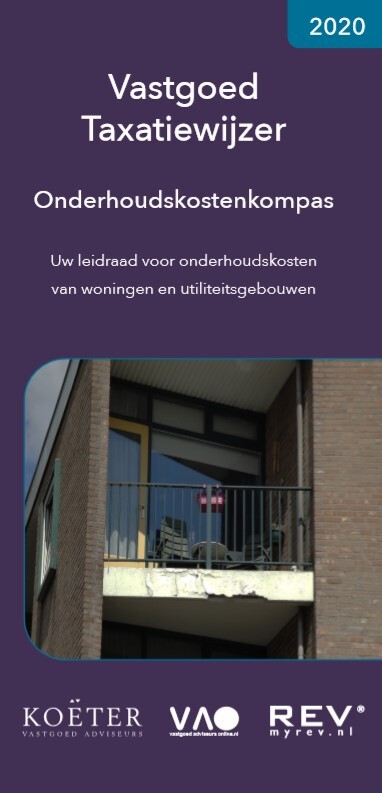 Vastgoed Taxatiewijzer Onderhoudskostenkompas, Koeter Vastgoed ...