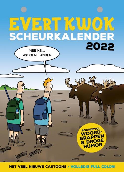 Evert Kwok Scheurkalender 2022 Boek 9789083058207 Bruna