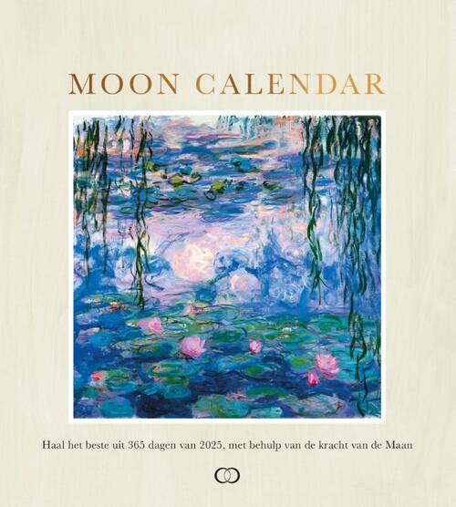 Moon Calendar 2025 NL, Jetteke van Lexmond Kalender 9789083444444