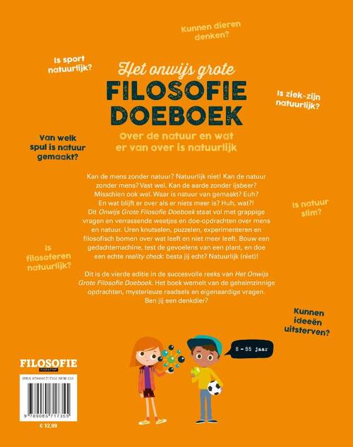 Het Onwijs Grote Filosofie Doeboek | Boek | 9789085717355 | Bruna