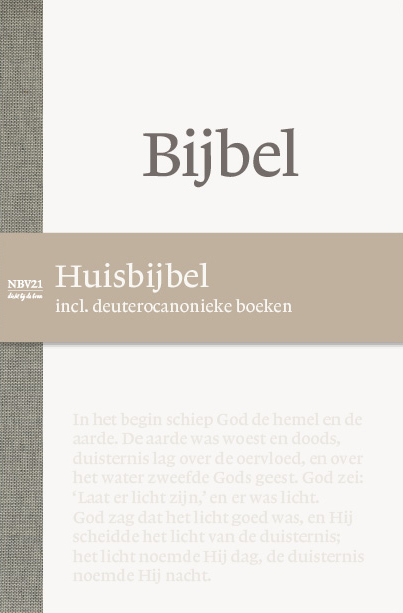 Bijbel NBV21 Huisbijbel met DC -  NBG (ISBN: 9789089124043)