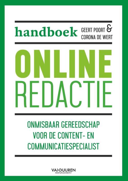 Handboek online redactie -  Corona van der Wert, Geert Poort (ISBN: 9789089656841)