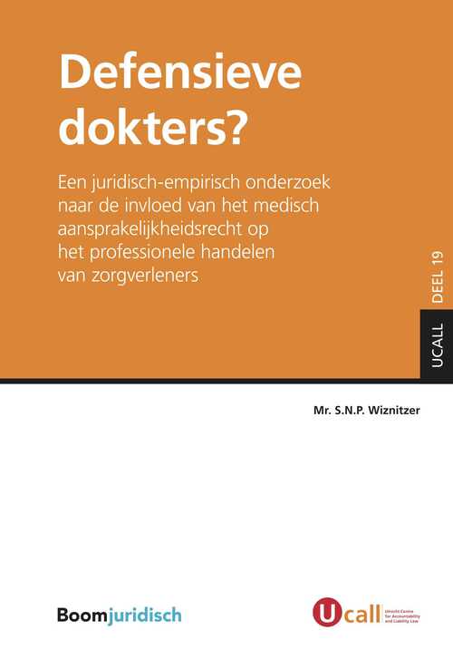 Defensieve dokters? -  S.N.P. Wiznitzer (ISBN: 9789089745460)