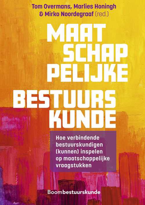 Maatschappelijke bestuurskunde -   (ISBN: 9789400112339)