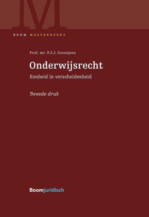 Onderwijsrecht -  P.J.J. Zoontjens (ISBN: 9789400113152)