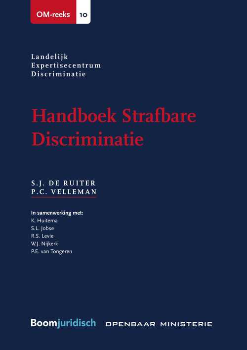 Handboek strafbare discriminatie -  P.C. Velleman, S.J. de Ruiter (ISBN: 9789400113428)