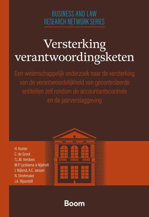 Versterking verantwoordingsketen (1e druk) -  A.C. Jansen (ISBN: 9789400113626)