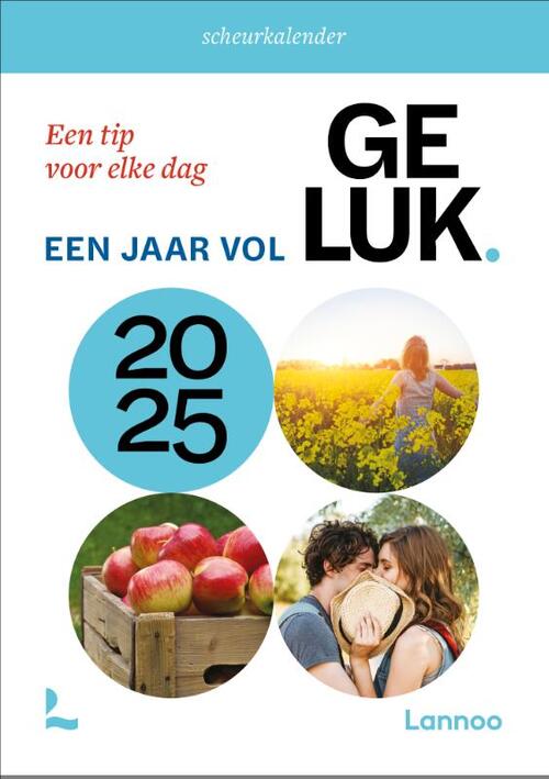 Een jaar vol geluk scheurkalender 2025, Leo Bormans Boek