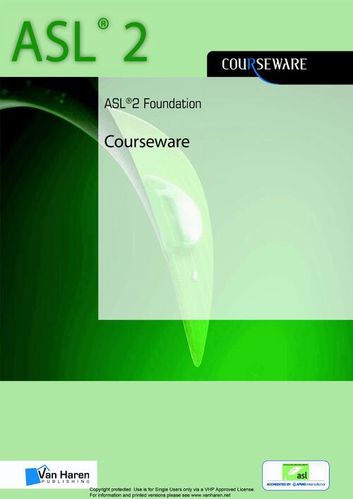 ASL®2 Foundation Courseware -  Frank Outvorst, Réne Sieders (ISBN: 9789401801621)