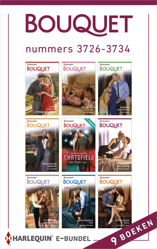 Bouquet e-bundel nummers 3726-3734 (9-in-1) -  Amy Andrews (ISBN: 9789402523898)