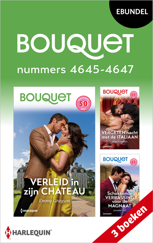 Emmy Grayson, Jackie Ashenden, Lorraine Hall Bouquet e-bundel nummers 4645 - 4647 -   (ISBN: 9789402575880)