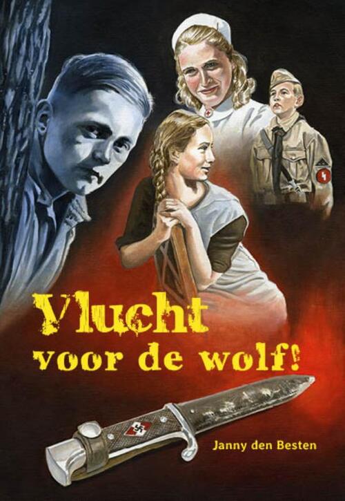 Janny den Besten Vlucht voor de wolf! -   (ISBN: 9789402910506)