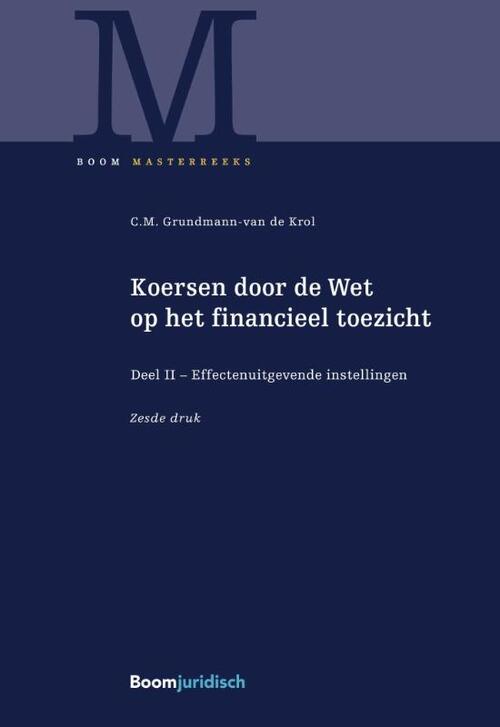 Koersen door de Wet op het financieel toezicht -  C.M. Grundmann-van de Krol (ISBN: 9789462126763)