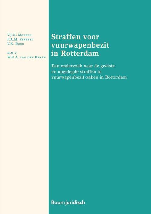 Straffen voor vuurwapenbezit in Rotterdam -  P.A.M. Verrest, V.J.H. Mooren, V.K. Boer (ISBN: 9789462127012)