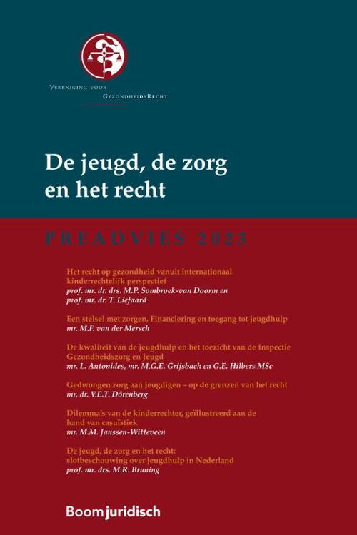 De jeugd, de zorg en het recht -  Gabriëlle Hilbers (ISBN: 9789462127975)