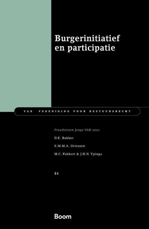 Burgerinitiatief en participatie -  Dorien Bakker (ISBN: 9789462128743)