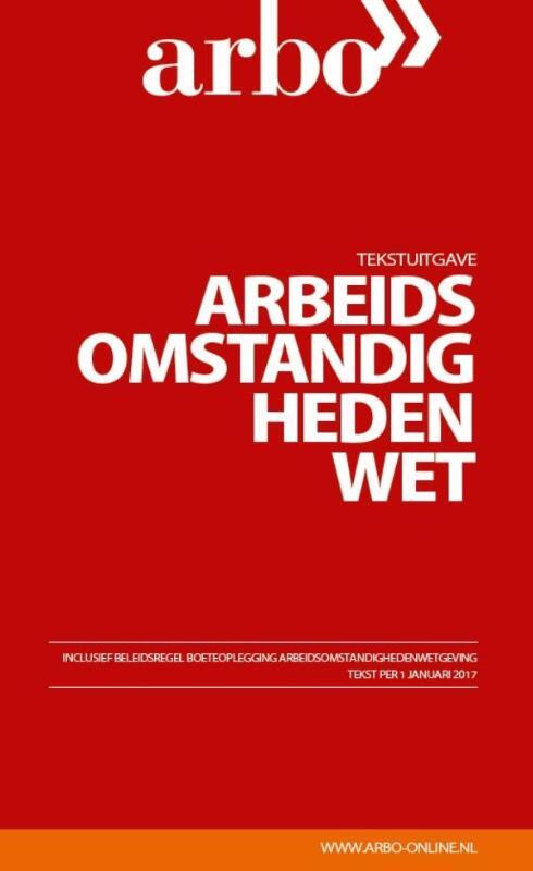 Arbeidsomstandighedenwet -   (ISBN: 9789462154568)