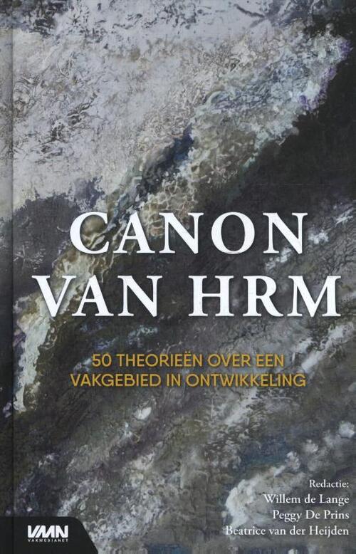 Canon voor HRM -  Willem de Lange (ISBN: 9789462156449)