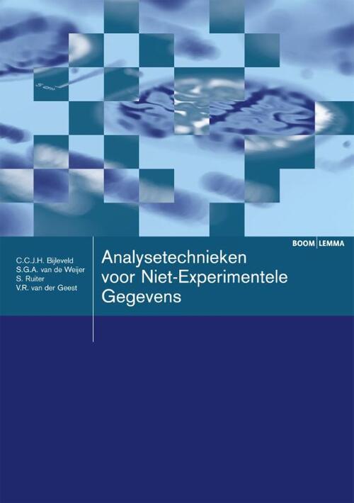 Analysetechnieken voor niet-experimentele gegevens -  C.C.J.H. Bijleveld (ISBN: 9789462360167)