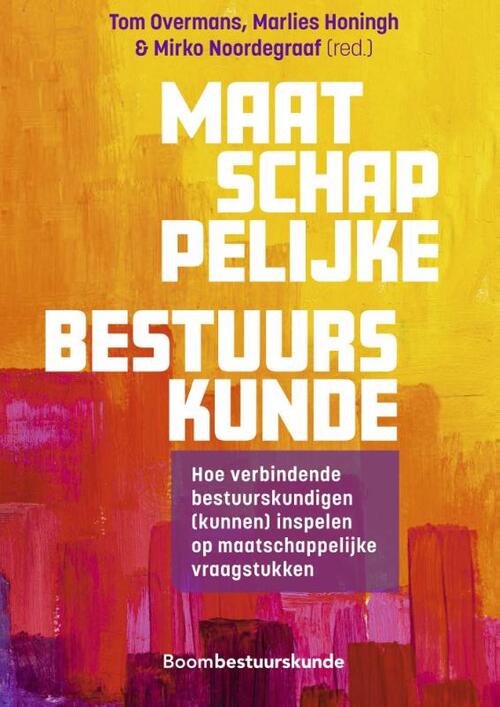 Maatschappelijke bestuurskunde -   (ISBN: 9789462363670)