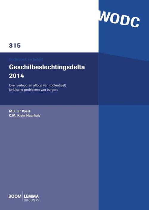 Geschilbeslechtingsdelta -  C.M. Klein Haarhuis, M.J. ter Voert (ISBN: 9789462366466)