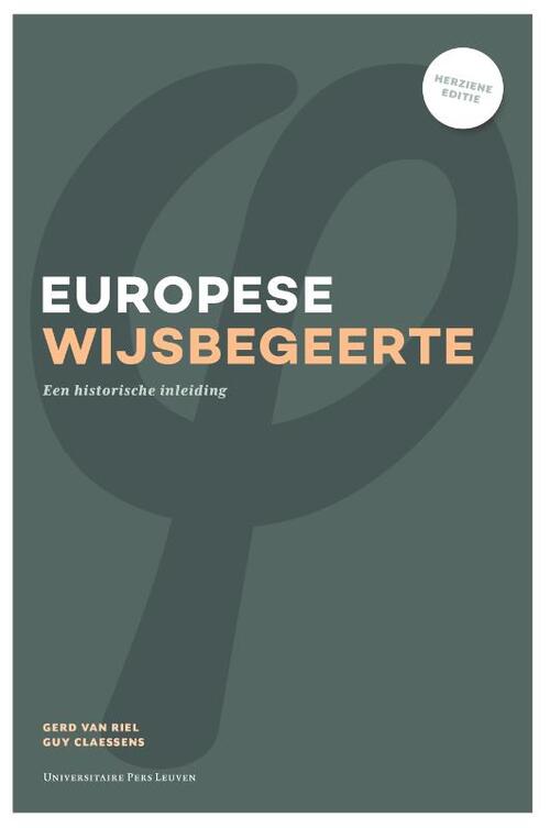 Europese wijsbegeerte -  Gerd van Riel, Guy Claessens (ISBN: 9789462704206)