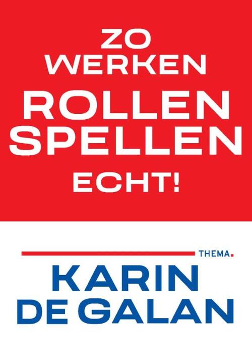 Zo werken rollenspellen echt -  Karin de Galan (ISBN: 9789462723634)