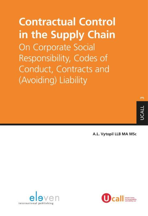 Contractual control in the supply chain -  Louise Vytopil (ISBN: 9789462743618)