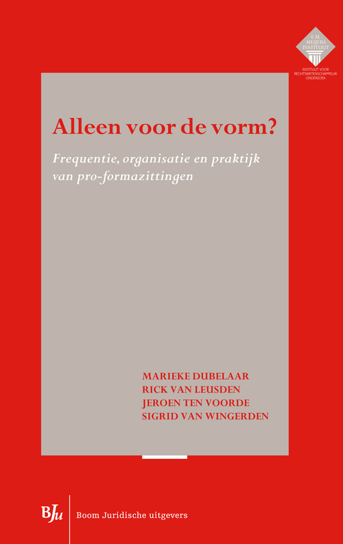 Alleen voor de vorm? -  Jeroen ten Voorde (ISBN: 9789462744431)