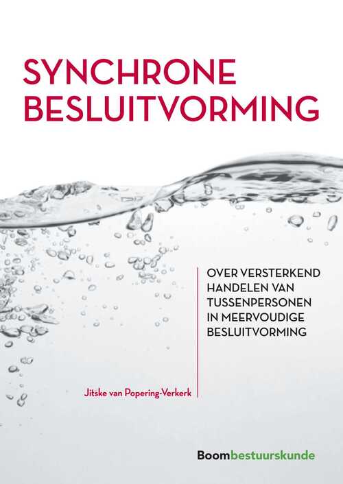 Synchrone besluitvorming -  Jitske van Popering-Verkerk (ISBN: 9789462747630)