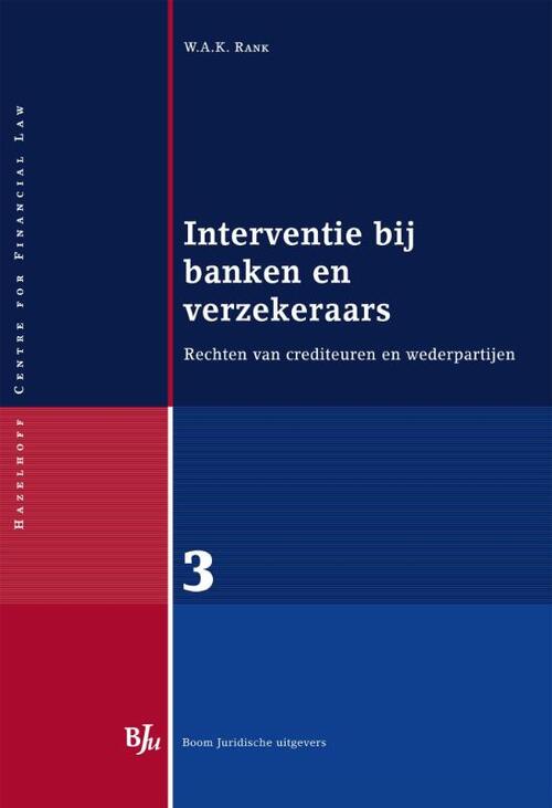 Interventie bij banken en verzekeraars -  W.A.K. Rank (ISBN: 9789462900295)