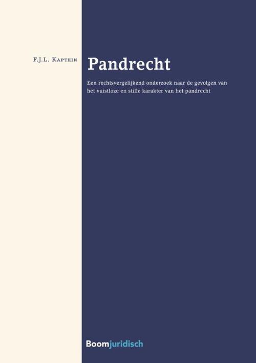 Pandrecht -  Floris Kaptein (ISBN: 9789462902732)