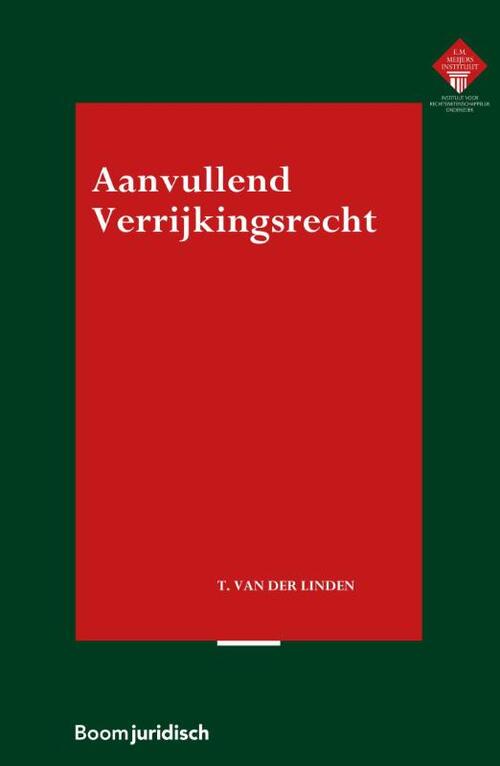 Aanvullend Verrijkingsrecht -  Teun van der Linden (ISBN: 9789462906785)